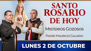 Santo Rosario de Hoy | Lunes 2 de Octubre - Misterios Gozosos #rosario