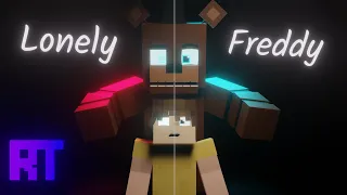 "Lonely Freddy" FNAF animated Minecraft music video - SHORT. (Song by Dawko and DHeusta)