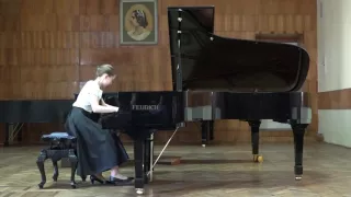 Chopin Ballade No. 2 in F major - Olha Denysiuk