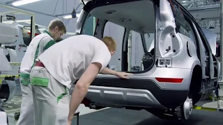 Так собирают Вашу SKODA YETI.Assembling car SKODA YETI