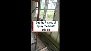 How to get the R-Value of Spray Foam.