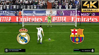 La Liga | REAL MADRID vs BARCELONA | [Penalty shootout] FIFA 23 → Gameplay