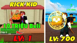 ZENO Thử Thách Có 10 Triệu Beli Lv 1 - MUA COMBO HỦY DIỆT SEA 1 BLOX FRUIT