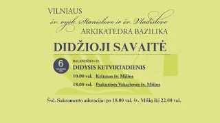 KRIZMOS  ŠV. MIŠIOS