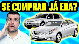 PREJUÍZO CERTO! CARROS BARATOS E TENTADORES pra VOCÊ PASSAR LONGE AGORA!