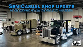 SemiCasual Shop Update and how to skin a 389 door!!