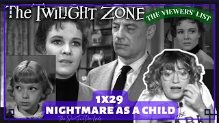 Reacting to The Twilight Zone (60's) 1x29 Nightmare as a Child. #thetwilightzone #reactionvideo