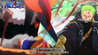 OP 1096 - EDAN! AURA SATURN TIDAK MEMPAN TERHADAP ZORO! AURA HEWAN BUAS VS MONSTER