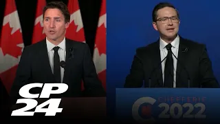 Poll: More Canadians support Poilievre's conservatives over Trudeau's Liberals