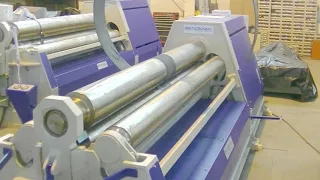 Bendmak 4 Roll Plate Roll Demonstration