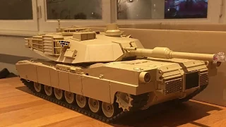 Building of the 1/16 RC M1A2 Abrams Tamiya 56041 - part 1