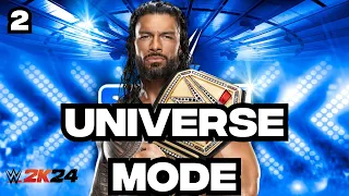 WWE SmackDown: Episode 2 - A New Era Part 2! WWE 2k24 UNIVERSE MODE