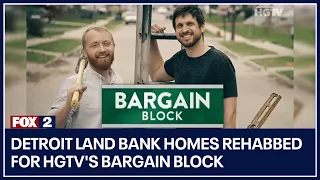 Detroit Land Bank homes rehabbed for HGTV's Bargain Block