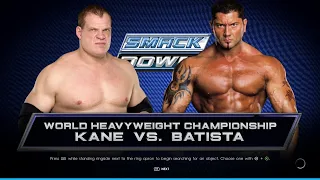 WWE 2K22 Kane Vs Batista