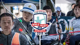 China v Korea – recurve mixed open team bronze | Den Bosch 2019 World Para Championships