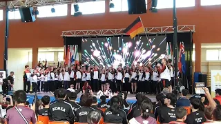 WSSC 2019 - Opening Ceremony Team Germany