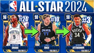 RANKING EVERY ALL STAR CARD FROM WORST TO BEST IN NBA 2K24 MyTEAM!