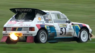 Peugeot 205 T16 EVO 2 Group B FLAMES & PURE SOUND!