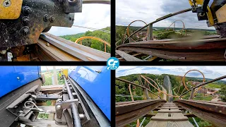 The Voyage multiview on-ride POV @60fps Holiday World