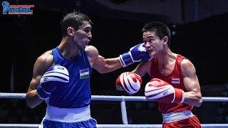 Abdumalik Khalokov (UZB) vs. Sukthet Sarawut (THA) Asian Championships 2022 (57kg)