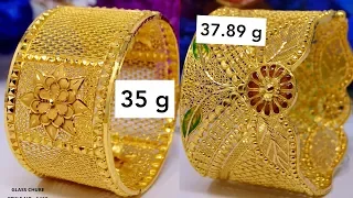 LATEST GOLD BANGLES DESIGN WITH WEIGHT