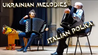 Ukrainian Polka (I.Zavadsky & O.Pylypenko); Ukrainian Song, Italian Polka (O.Pylypenko). 30.03.2024