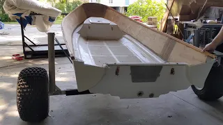 RIB (Ridged Inflatable Boat) Converted to Wooden Side Boat