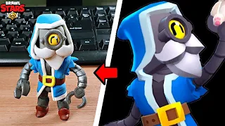 Brawl Stars clay art - Wizard Barley skin  - clay Tutorial