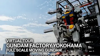 [4K] Gundam Factory Yokohama Gundam on Move! [Virtual Tour]