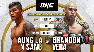 Aung La N Sang vs. Brandon Vera | Full Fight Replay