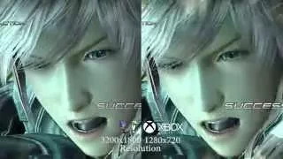 Final Fantasy XIII-2 PC vs. Console Comparison (720p/60fps)