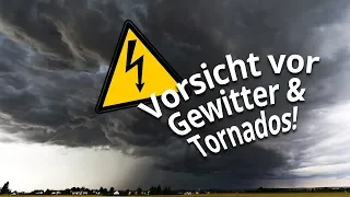 3-Tage-Vorhersage: Neue Unwetter mit Tornadogefahr drohen!