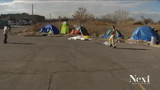 Denver migrant encampment to be swept twice in one week