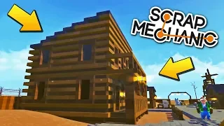 💗 ВЫЖИВШИЙ ПОПАЛ в СТАРЫЙ ГОРОД ⛺ МУЛЬТИК в СКРАП МЕХАНИК 🔨 СКАЧАТЬ Scrap Mechanic 💾