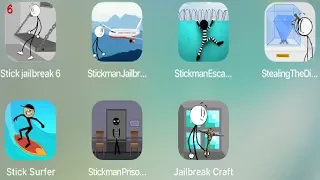 Stick Prison Break, Stickman Escape Story, Stickman Jailbreak 6 - Play game real life