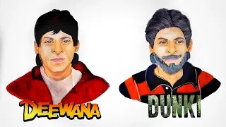 Shah Rukh Khan Journey Art (1992 to 2024) | Bollywood Journey | From "Deewana to Dunki" Movie