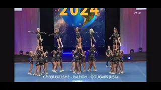 Cheer Extreme - Couagrs Cheerleading Worlds 2024 Day One