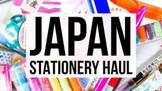 Japan Stationery Haul! Planner & Journaling Supplies I Bought on my Trip To Tokyo - Sekaido, Itoya