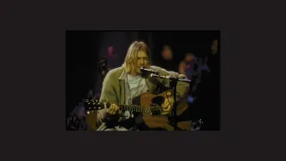 nirvana - about a girl [mtv unplugged] (slowed + reverb)