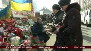 Ukrainians Continue to Mourn Protesters Killed