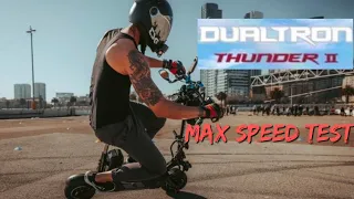 Electric Scooter Dualtron Thunder 2 OFFICIAL Max Speed!