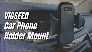 🔥How to Use🔥 VICSEED Car Phone Holder Mount [Powerful Suction][Thick Cases & Big Phones Friendly]