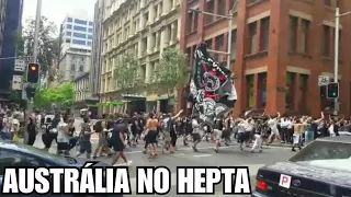 LOUCURA!Torcida do CORINTHIANS em Sydney comemorando o HEPTA(SemFax) | ISSO É CORINTHIANS!