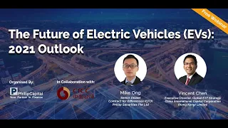 Webinar: The Future of Electric Vehicles (EVs): 2021 Outlook