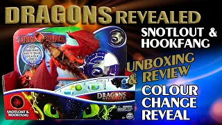 DreamWorks Dragons ™ Revealed - Snotlout & Hookfang - Colour Change !! Neuheit 2021 New !! Unboxing