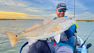 Kayak Fishing Inshore Slam: Redfish, Sheepshead, Flounder & Trout (CATCH & COOK)