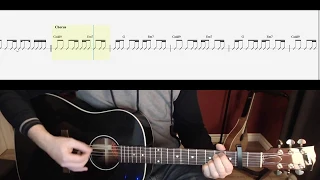 Wonderwall (Chords and Strumming) Watch and Learn Guitar Lesson