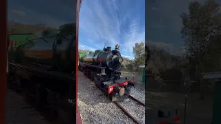 Zig Zag Railway Steam Locomotive Chugging By #australia #zigzagrail #australiatour