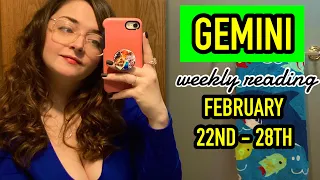 GEMINI - Your Intuition Was Right, But There Is Something Else You Must Hear! (February 22nd - 28th)