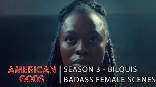 Top 3 Bilquis Badass Female Scenes | American Gods - Season 3